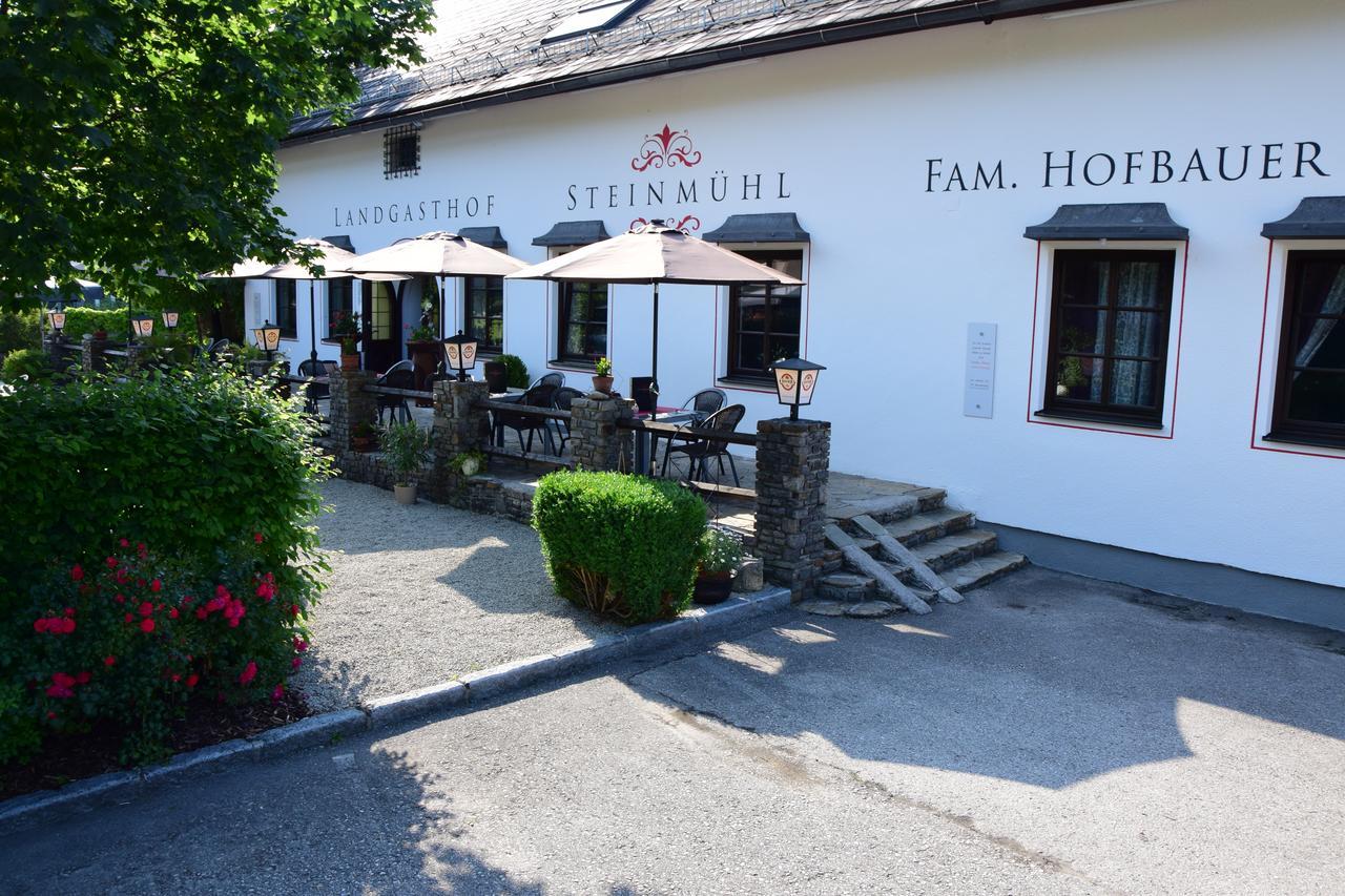 Landgasthof Steinmuehl Hofbauer Fruehstueckspension Und Campingplatz ไวด์โฮเฟิน อัน แดร์อิบส์ ภายนอก รูปภาพ